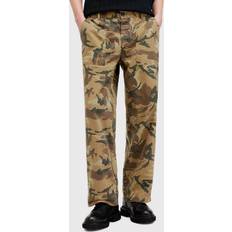 AllSaints Men Trousers AllSaints Gaspar Organic Cotton Trousers - Brown Multi