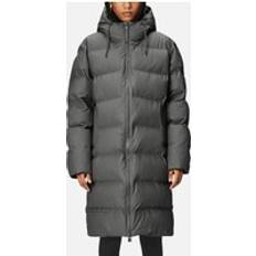 Rains Alta Long Puffer Jacket - Grey