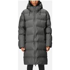 Rains Alta Longer Puffer Jacket - Grey