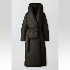 Women Coats Canada Goose Elie Blanket Coat - Women Volcano