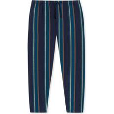 Flonel - Herre Pyjamasser Schiesser Mix + Relax Schlafanzug-Hose - Blau