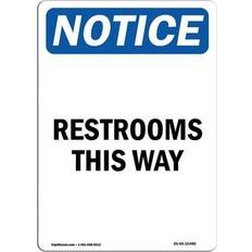 Office Supplies SignMission OSHA Notice Sign 12 x 18 in.