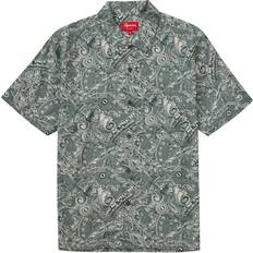 Supreme Camicie Supreme Supreme Dollar Short-Sleeve Shirt - Green