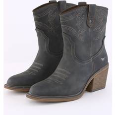 Mustang Western Boot - Dark Grey