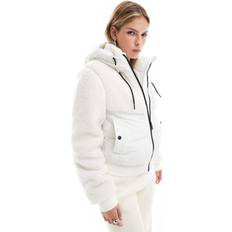 Superdry Outerwear Superdry Everest Bomber Hybrid Jacket - Off White