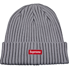 Supreme Men Accessories Supreme Supreme Overdyed Beanie - Grey