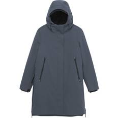 Windproof Coats Women's Hooded Parka Krakatau Mercury - Gris