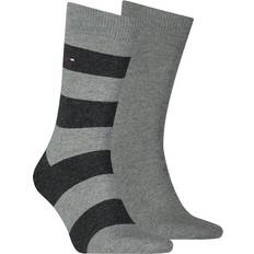 Tommy Hilfiger Stretch Socks Tommy Hilfiger Socken im Doppelpack - Grau