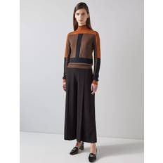 Clothing LK Bennett Eva Wide Leg Trousers - Black