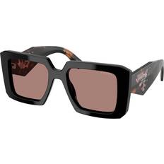 Solglasögon Prada PR 23YS 27B60B Solglasögon Acetat Svart Brun