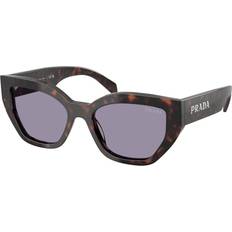 Prada Women's Cat-Eye Sunglasses - Light Grey Tortoise