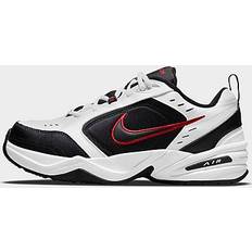 Nike Air Monarch IV Wide - Mens Casual Shoes - White/Black/Varsity Red
