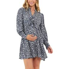 Ripe Maternity Ripe Maternity Thea Dress - Navy/White