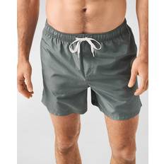 Eton Men Swimwear Eton Fast-Dry Drawstring Swim Shorts - Mid Green