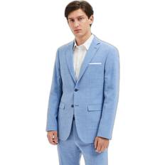 Lino - Uomo Abiti Selected Oasis Slim Fit Blazer - Bleu