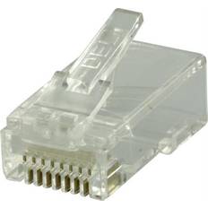 Deltaco MD-18 Cat6 UTP RJ45 Connector 20-Pack