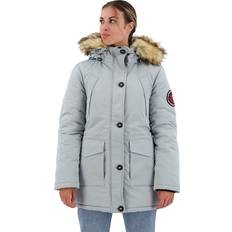 Superdry Everest Faux Fur Parka - Grau