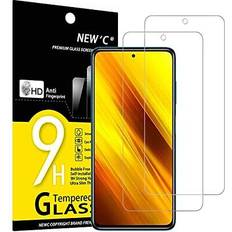 2 stück panzer schutz glas für xiaomi poco x3 poco x3 pro/poco x3 nfc transparent