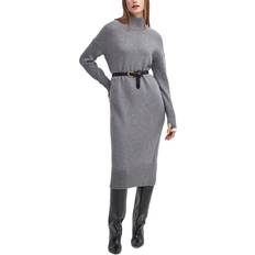 Barbour Kleider Barbour Winona Midi Dress - Grey