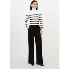 Karen Millen Women Trousers Karen Millen Essential Straight Leg Trousers - Black