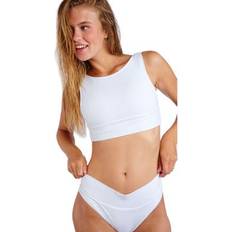 Negro Tops de bikini Banana Moon Bikinioberteil Damen Maleo Moonrib - Blanc