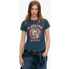 Flare - Men T-shirts Superdry Tattoo Rhinestone T-Shirt