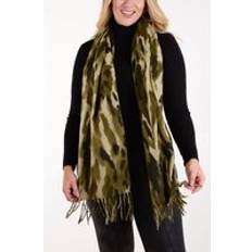 Scarfs Blue Vanilla Printed Scarf - Green