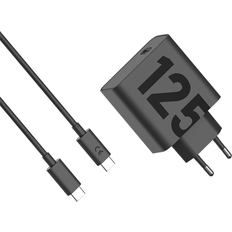 Laddare - USB Batterier & Laddbart Motorola TurboPower 125W Wandladegerät mit USB-C-Kabel Schwarz