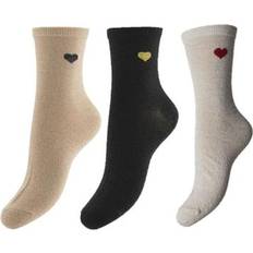 Pieces Clothing Pieces Pairs of Women's Nolia Socks - Noir