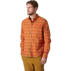 Helly Hansen Men Shirts Helly Hansen Men's Classic Check Long Sleaves Flannel Shirt - Oran Orange