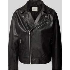 Jack & Jones Läder Bikerjacka - Svart