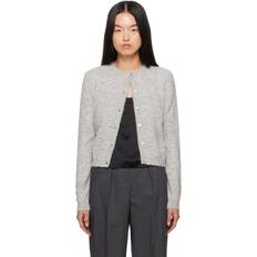 Merino Wool Cardigans A.P.C. Gray Millie Cardigan - Female Gray