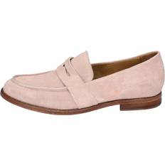 Dame - Rosa Loafers Moma Vintage Loafers Semsket Skinn - Pink