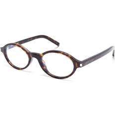Glasögon & Läsglasögon Saint Laurent Glasses, female, Brown, Size: MM SL 751 Jeanne OPT 002