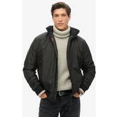 Superdry City Harrington Jas Zwart Grootte - Zwart