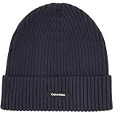 Calvin Klein Donna Berretti Calvin Klein Classic Rib Beanie - Blau Mann