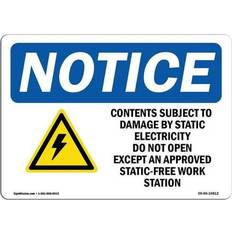 Office Supplies SignMission OSHA Notice Sign 12 x 18 in.