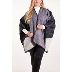 Blue Vanilla Multi Colour Cape - Black