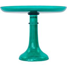 Green Cake Stands Estelle Colored Glass - Emerald Green Cake Stand