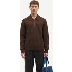 Samsøe Samsøe Uomo Maglioni Samsøe Samsøe Saisaks Sweater - Men - Merino - Brown