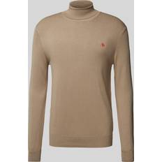 Scotch & Soda Strickpullover mit Rollkragen Beige