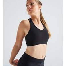 Decathlon Light Support Racer Back Sports Bra - Black