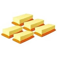 Vacuum Cleaner Accessories VHBW Set 5x Flat-Fold Filter Replacement for Kärcher 6.415-953.0