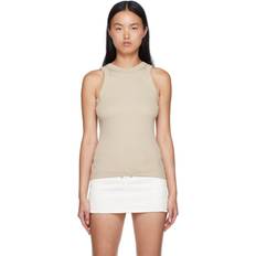 Organic Cotton Tank Top - Sand
