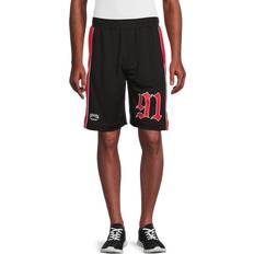 Death Row Records 91 Gothic Stripe Sweatshorts - Black