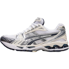 Asics Gel-Kayano - Femme Chaussures de Course Asics Gel-Kayano 14 White Midnight Sneakers - Damen