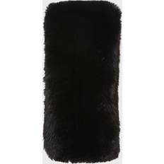 Acne Studios Scarfs Acne Studios Varry Fur Scarf - Black