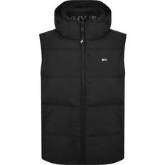 Déperlant Gilets Tommy Jeans Essential Down Gilet - Black