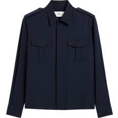 Fabric - Unisex Shirts Ami Paris Military Shirt - Unisex - Blue