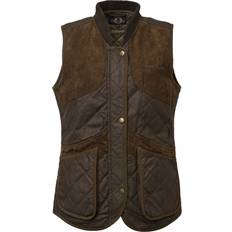 Chevalier Vintage Shooting Vest Leather - Brown